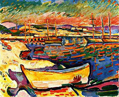 Yellow Seacoast Georges Braque